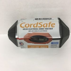 CordSafe Extension Cord Safety Cover Black New